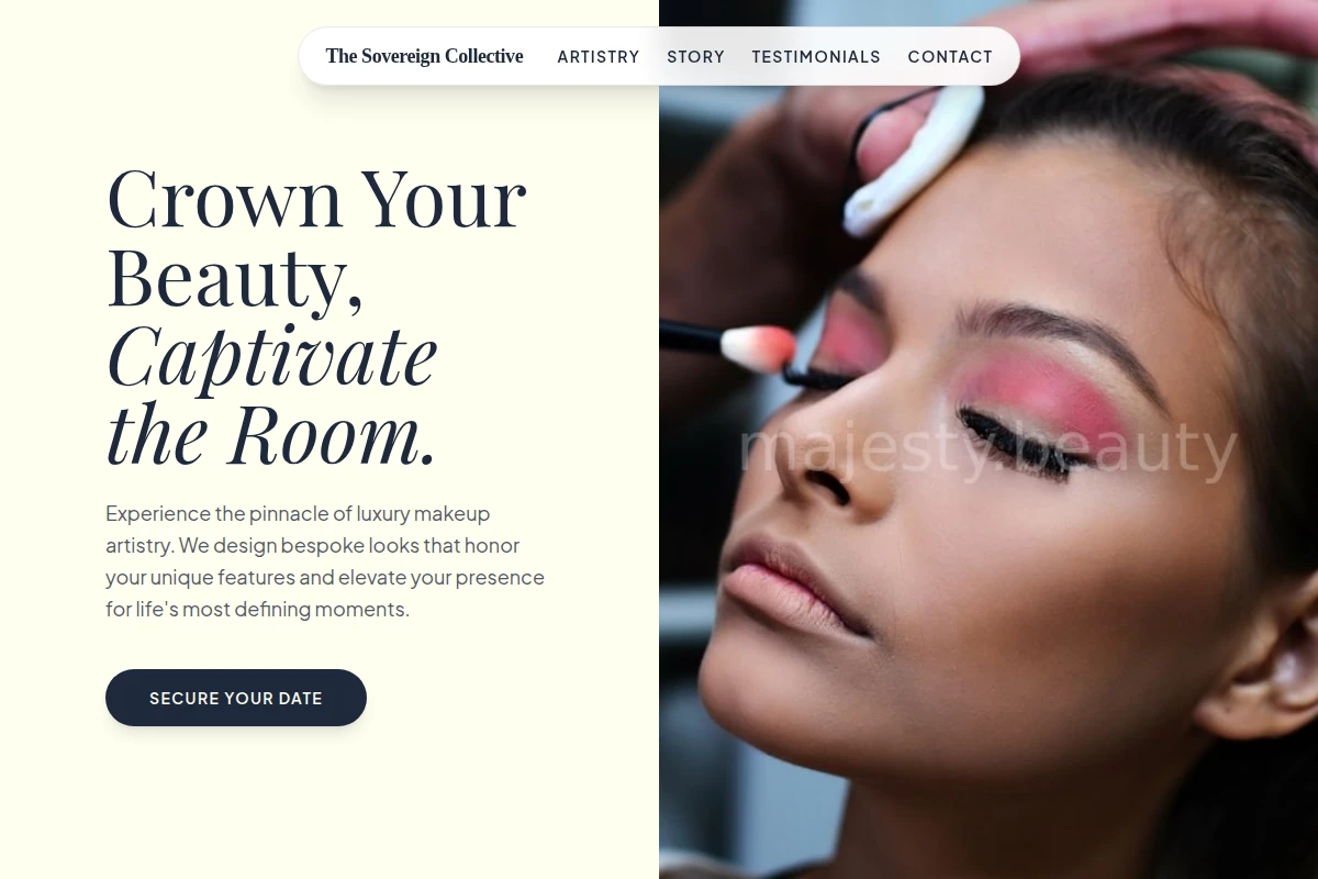 Gilded Makeup Artist